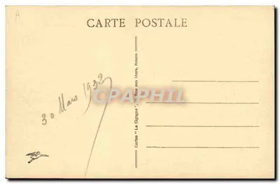 CRIEL sur MER - Widok panoramiczny — Karty 'La Cigogne', Rouen — Rewers