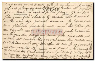 Rouen — Stara budowa z XV wieku — Cour d'Albane — Rewers