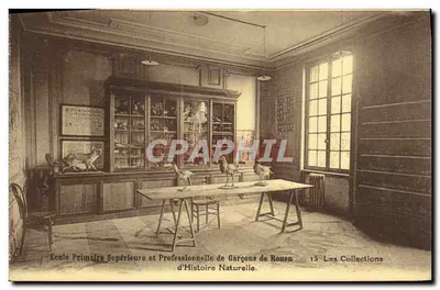 Escola Primária Superior e Profissional de Meninos de Rouen — Coleções de História Natural — Editoras Universitárias Tourte e Petillia, Paris