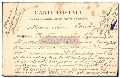 O Transbordeur — Lembrete de Rouen — R.&J.D. 10634 A — Verso