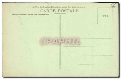 Rouen — Vista general tomada desde el Transbordeur — CV 302 — Reverso