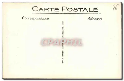 Katedra w Rouen — Grobowiec księcia Brézé — Wydawca ND, nr 8 — Rewers