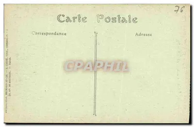 Katedra w Rouen — Wewnętrzna — ND Fot. — Rewers