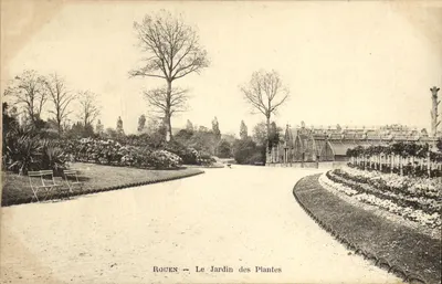 Rouen — O Jardim das Plantas — Editor não identificado