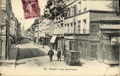 Rouen — Rue Saint-Hilaire — B.D. n°183
