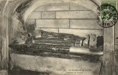 Túmulo de Rollon — Catedral de Rouen — C.V. 48