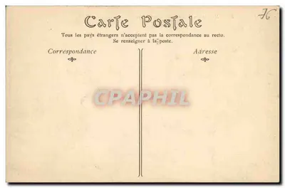 Rouen — Cour d'Albane (Ancien Cloître) — editor Balbutude, n° 262 — Verso