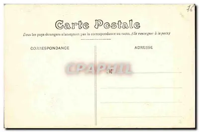 Rouen — Portique da Cour dos Livreiros e a rua St-Romain — G. Ausschau, n°604 — Verso