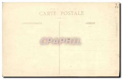 Rouen - Place de l'Hôtel-de-Ville — vue de la cathédrale et de l'hôtel de ville — C.V. 433 — Verso