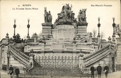 Rouen — A Fonte Santa Maria — n°76