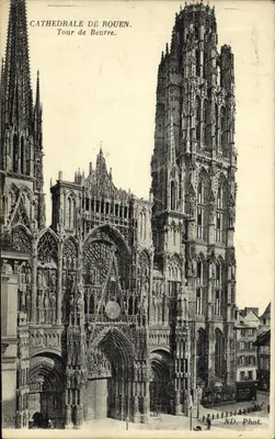 Catedral de Rouen — Torre do Queijo — ND. Phot.