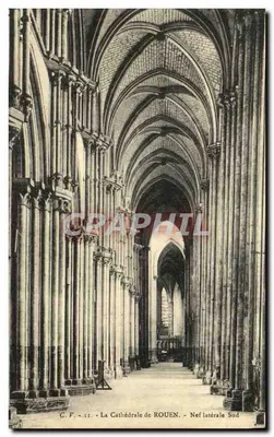 A Catedral de ROUEN — Nef Lateral Sul — G. V. - 11