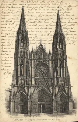 Rouen — A Igreja de São Ouen — ND Phot