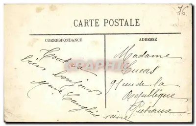 Rouen — Perspektywa na nabrzeżach — LL. — Rewers