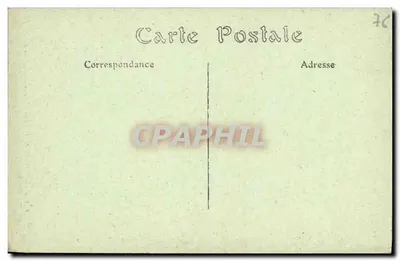 Catedral de ROUEN — Portal da Calende — editor não identificado, n° de série 380 — Verso