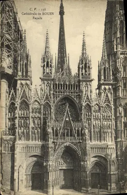 Catedral de Rouen — Fachada — C.V. 138