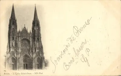 Rouen — A Igreja de São Ouen — ND Phot, n°25