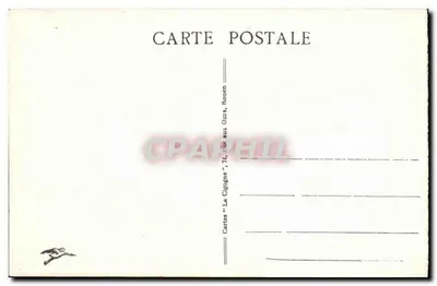 Cathédrale de ROUEN — Entrée de la Sacristie — Cartes 'La Cigogne', Rouen — Verso