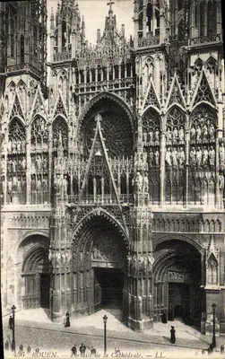Rouen — Portais da Catedral — LL. — N° 436