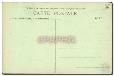 La Cathédrale de ROUEN — Statue d'Adam et Ève à la Tour de Beurre — C.V. - 65 — Verso
