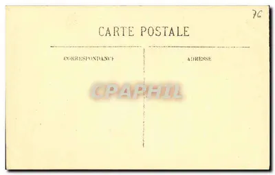 Rouen — Notre-Dame. Portail des Libraires — T. Dubot, LL, n°63 — Verso