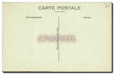 Rouen — Velhas Casas — Rue St-Romain — Verso