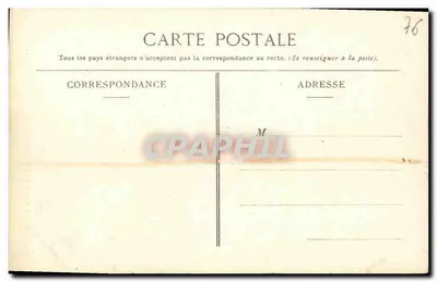 Rouen — Katedra św. Wincentego — Ulica Haranguerie — P.I.D. 64 — Rewers
