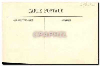 Rouen — Katedra widziana z przodu w obecnym stanie — L1 — Rewers
