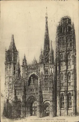 A Catedral de ROUEN — Conjunto — C.P. - 139