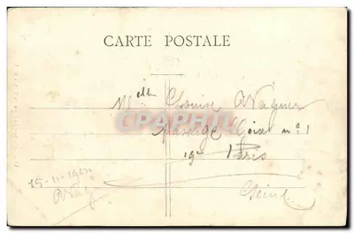 Vincennes — La Porte du Fort — G. I. — Achterkant