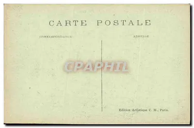 Vincennes — La Capilla del Castillo — C.M. n°58 — Reverso