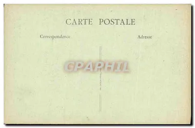 Castelo de Vincennes - A Capela — B.F., Paris, n°8 — Verso