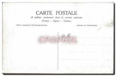 Inundações de Paris (Janeiro 1910). Esplanada dos Invalidos — Edição não identificada — Verso