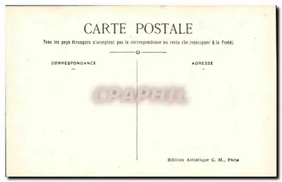 Parigi — Il Grande Palazzo dei Campi Elysees — Edizione Artistica C. M., n°19 — Verso