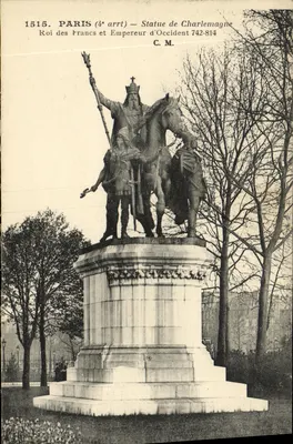 Estatua de Carlos Magno — Paris (4º arrondissement) — Edição Artística C. M.
