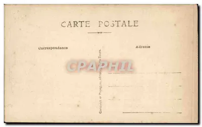 Apothéose de la Victoire — Cénotaphe sous l'Arc de Triomphe à l'Étoile — A.P. n°18 — Verso