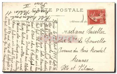 Paris — Tombeau de l'Empereur aux Invalides — D. L. — Verso