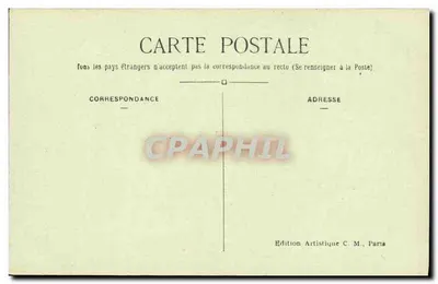 Paryż — Teatr Narodowy Opéra — Schody Honorowe — C.M. n°27 — Rewers