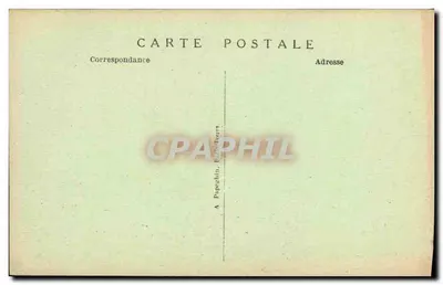 Exposition des Arts Décoratifs — Pavillon de la Société de l'Art Appliqué aux Métiers et la Tour Champagne - Alsace — Paris — Rückseite