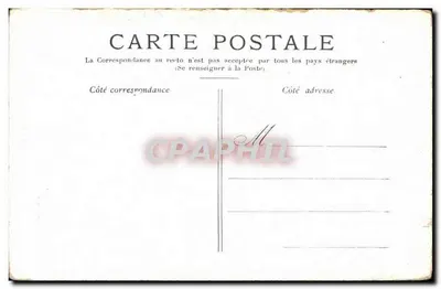 Paris — A Santa Capela — editor não identificado, número de série não visível — Verso