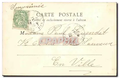 Estação do Point-du-Jour — Paris — B.F. Paris n°90 — Verso