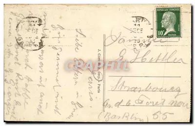 PARIS — O Arco do Triunfo do Carrousel — LIP, n°102 — Verso