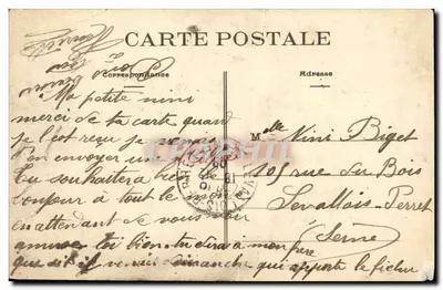 Paris — Les Canons des Invalides (VII) — Éditeur inconnu, n° 615 — Verso