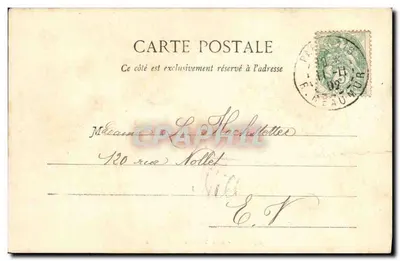 PARIS - As Folies Bergères — editor desconhecido, número de série não visível — Verso