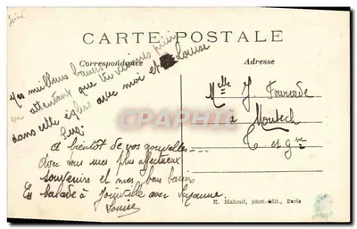 Joinville-le-Pont — A Igreja — E. M. — Verso