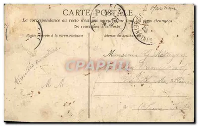 Elbeuf - Stacja Elbeuf-Ville — G. B. — n°10 — Rewers