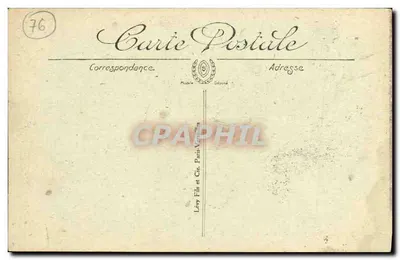Elbeuf — Handelschool — Lévy Fils et Cie, Parijs-Venelles — Achterkant