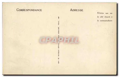 Saint-Wandrille — A Porta da Abadia — Editor Letellier, n°6 — Verso
