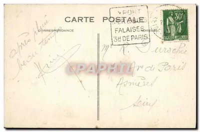 Yport (Seine-Inf.) — O Chicard — G. F. (n°24) — Verso