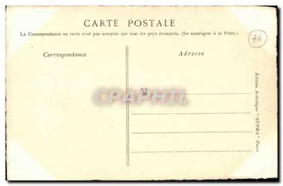 Ruins of the Abbey of Jumièges — In Normandy — Artistic Edition 'SUPRA' Paris — Back